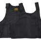 Milwaukee Leather SH1367Z Men's Black Leather Bullet Proof Style Rider Vest- Plain Back Panel for Club Patches