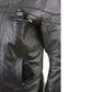 Milwaukee Leather LKL27008 Women's Premium Black Leather Motorcycle Rider Jacket with CE Armor Protection